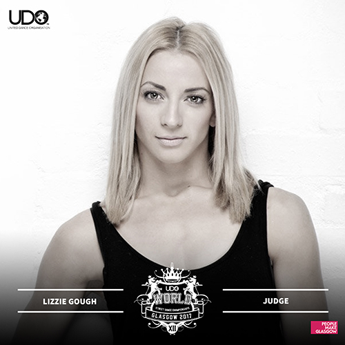 UDO street dance judge Lizzie Gough